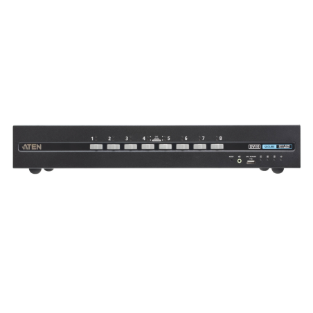 ATEN 8-Port USB DVI Dual Display Secure KVM Switch with CAC (PSD PP v4.0 Compliant)