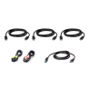 ATEN 1.8M USB DisplayPort Triple Display KVM Cable Kit