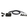 ATEN 2-Port USB FHD HDMI Cable KVM Switch
