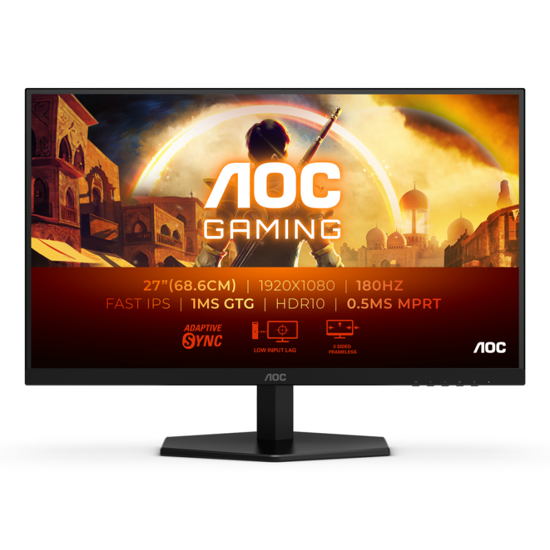 AOC G4 27G42E computer monitor 68.6 cm (27") 1920 x 1080 pixels Full HD LCD Black