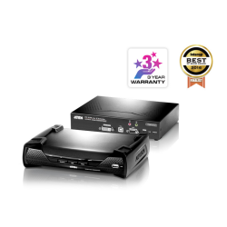 ATEN KE6900 AV transmitter & receiver Black