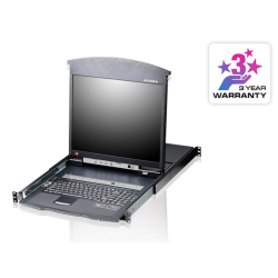 ATEN 16-Port 17" LCD CAT5e/6 KVM Switch (Dual Rail)