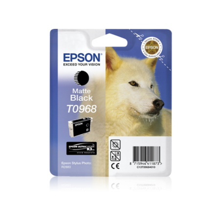 Epson T0968 ink cartridge 1 pc(s) Original Standard Yield Black