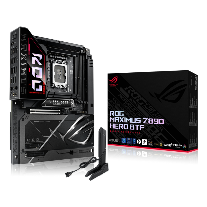 ASUS ROG MAXIMUS Z890 HERO BTF Intel Z890 LGA 1851 (Socket V1) ATX