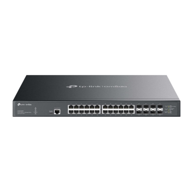 TP-Link Omada 32-Port 10GE L2+ Managed Switch with 24-Port PoE++