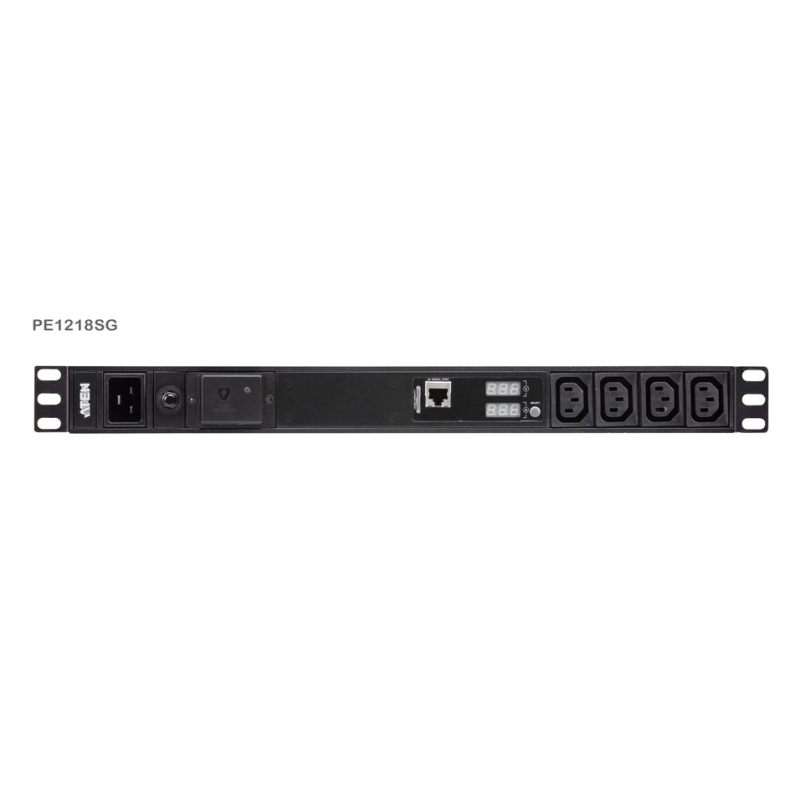 ATEN Basic Metered 1U PDU with Surge Protection