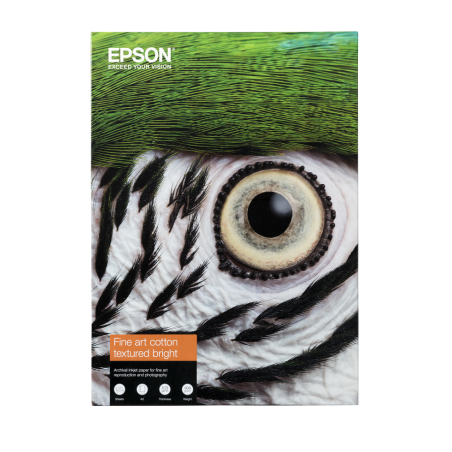 Epson Fine Art Cotton Textured Bright A2 25 Sheets