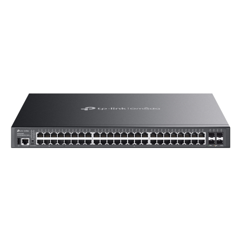 TP-Link Omada SG5452XMPP network switch Managed L3 Gigabit Ethernet (10/100/1000) Power over Ethernet (PoE) Black