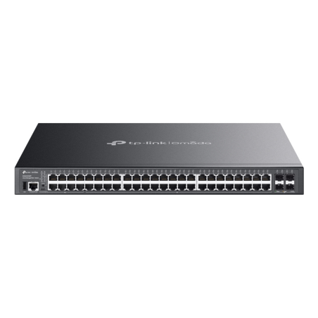 TP-Link Omada SG5452XMPP network switch Managed L3 Gigabit Ethernet (10/100/1000) Power over Ethernet (PoE) Black