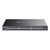 TP-Link Omada SG5452XMPP network switch Managed L3 Gigabit Ethernet (10/100/1000) Power over Ethernet (PoE) Black