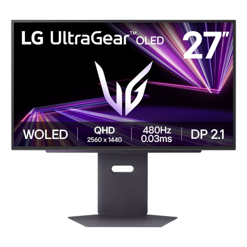 LG 27" UltraGear™ OLED 480Hz QHD Gaming Monitor