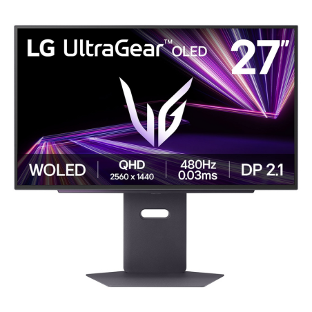 LG 27" UltraGear™ OLED 480Hz QHD Gaming Monitor