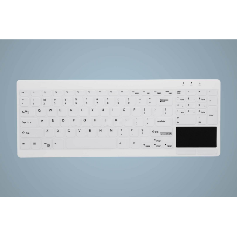 Contour Design Active Key AK-C7412 keyboard Industrial USB UK English White