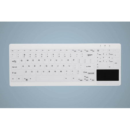 Contour Design Active Key AK-C7412 keyboard Industrial USB UK English White