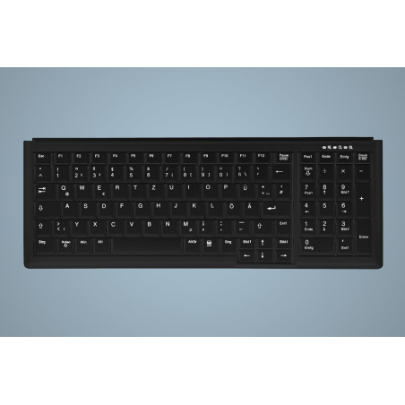 Contour Design Active Key АК-7000 keyboard Industrial PS/2 QWERTY US English Black