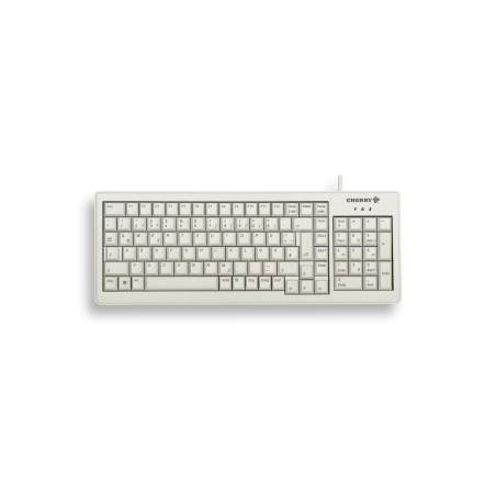 CHERRY XS G84-5200 keyboard Office USB + PS/2 QWERTY English Grey