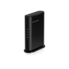 NETGEAR 4-Stream AX1800 wireless router Gigabit Ethernet Dual-band (2.4 GHz / 5 GHz) Black