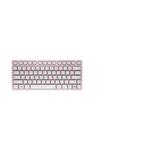 CHERRY KW 7100 MINI BT keyboard Universal Bluetooth QWERTY US International Pink