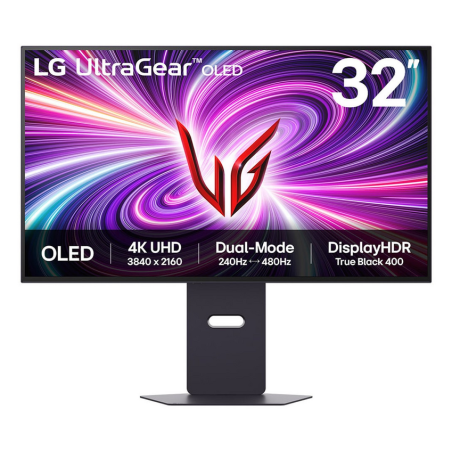 LG 32GS95UV-B computer monitor 81.3 cm (32") 3840 x 2160 pixels 4K Ultra HD OLED Black