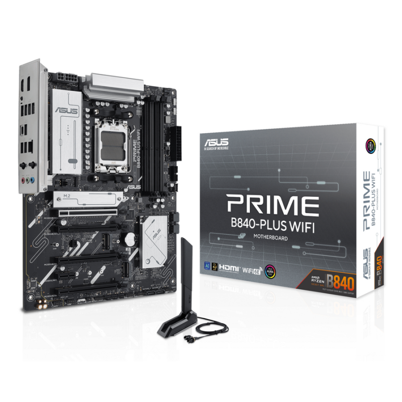 ASUS PRIME B840-PLUS WIFI AMD B840 Socket AM5 ATX