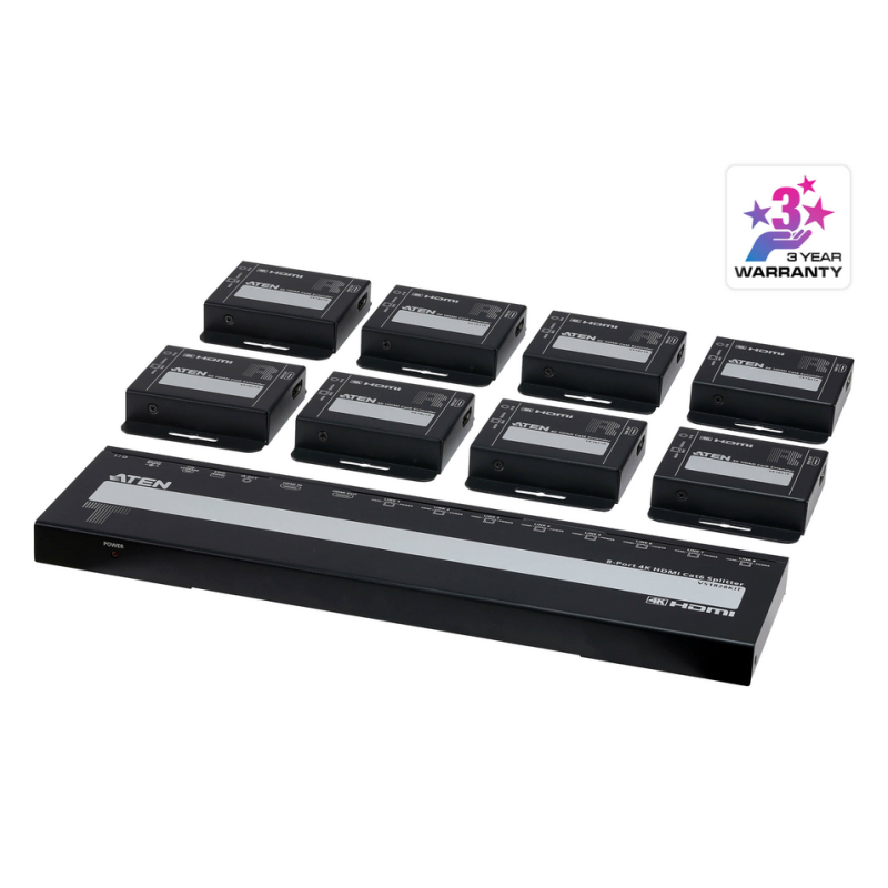 ATEN VS1828KIT-AT-G video splitter HDMI 2x HDMI