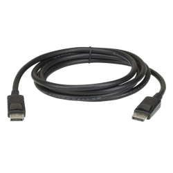 ATEN 2L-7D02DP DisplayPort cable 2 m Black