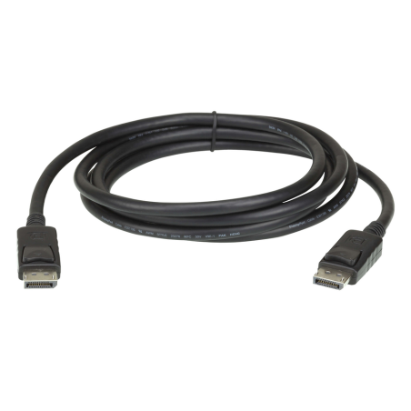 ATEN 2L-7D02DP DisplayPort cable 2 m Black