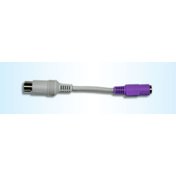 CHERRY 6171717 cable gender changer PS/2 DIN Grey, Violet
