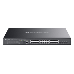 TP-Link SG5428XMPP network switch Managed L3 Gigabit Ethernet (10/100/1000) Power over Ethernet (PoE) Black
