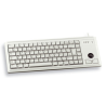 CHERRY G84-4400 TRACKBALL KEYBOARD Corded, PS2, Light Grey, (QWERTY - UK)
