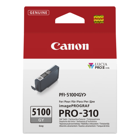 Canon PFI-5100 GY ink cartridge 1 pc(s) Original Grey