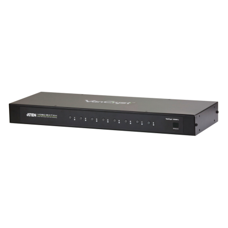 ATEN VS0801A KVM switch Rack mounting Black