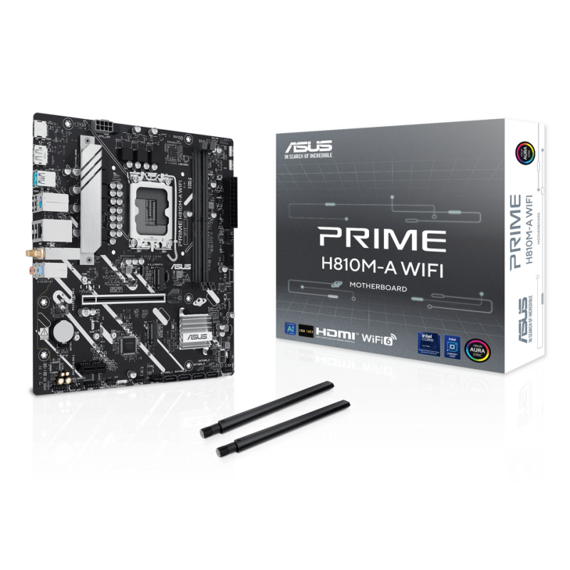 ASUS PRIME H810M-A WIFI Intel H810 LGA 1851 (Socket V1) micro ATX