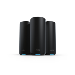 NETGEAR Orbi 870 Tri-band (2.4 GHz / 5 GHz / 6 GHz) Wi-Fi 7 (802.11be) Black 4 Internal