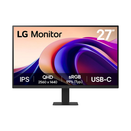 LG 27U631A-B computer monitor 68.6 cm (27") 2560 x 1440 pixels Quad HD Black