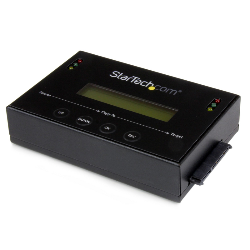 StarTech.com 1:1 Standalone Hard Drive Duplicator with Disk Image Manager For Backup and Restore, Store Several Disk Images on o