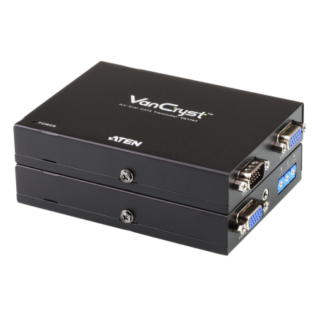 ATEN VE170Q AV extender AV transmitter & receiver Black