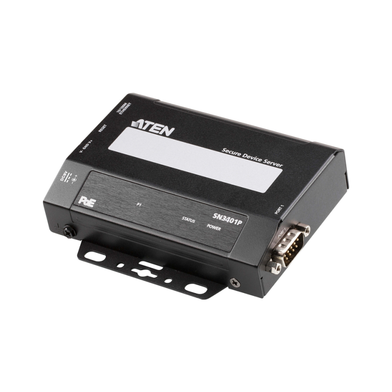 ATEN 1-Port RS-232/422/485 Secure Device Server with PoE