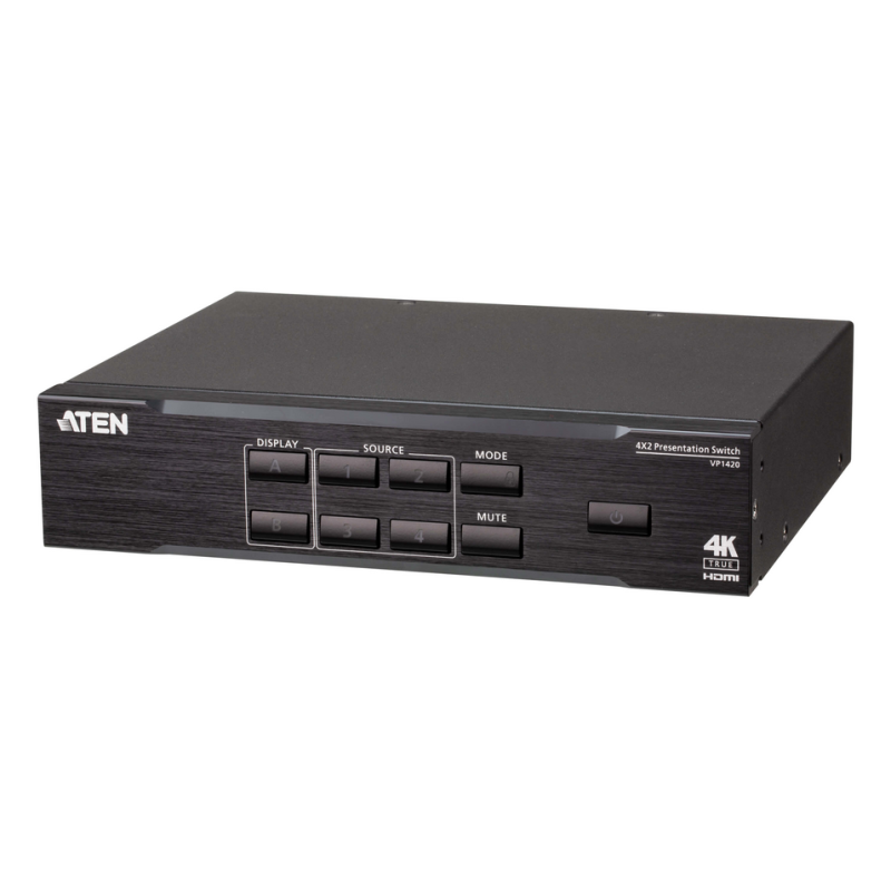 ATEN 4 x 2 True 4K Presentation Matrix Switch