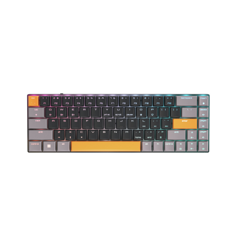 CHERRY MX-LP 2.1 Compact Wireless keyboard Gaming RF Wireless + Bluetooth QWERTY US English Black