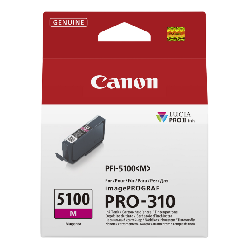 Canon PFI-5100 M ink cartridge 1 pc(s) Original Magenta