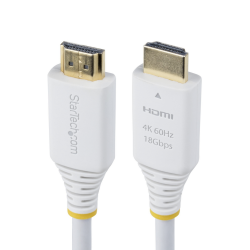 StarTech.com 6ft (1.8m) Premium Certified High Speed HDMI Cable, 4K 60Hz/1440p 144Hz, HDR10/HDCP 2.2/ARC, 18Gbps, UHD HDMI 2.0 C