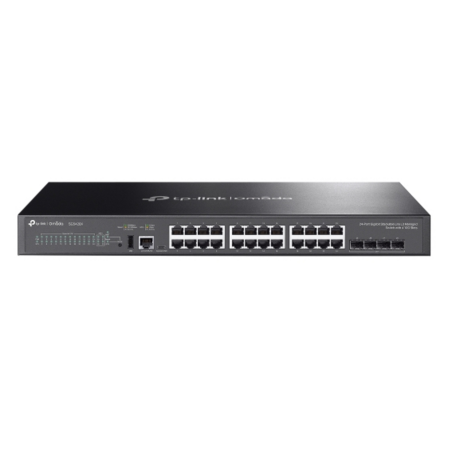 TP-Link Omada SG5428X network switch Managed L3 Gigabit Ethernet (10/100/1000) Black