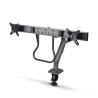 StarTech.com Desk Mount Dual Monitor Arm with Crossbar, Up To 27" Displays, VESA 75x75/100x100, Max 33lb/15kg, C-Clamp, Fully Ar
