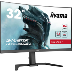 iiyama G-MASTER Immerse yourself in the game with the curved GCB3280QSU Red Eagle with 180Hz refresh rate