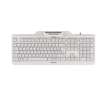 CHERRY KC 1000 SC keyboard Office USB QWERTY US English Grey