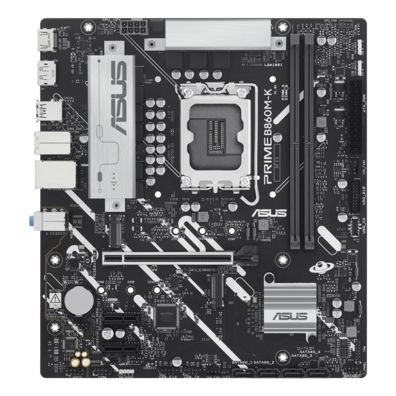 ASUS PRIME B860M-K Intel B860 LGA 1851 (Socket V1) micro ATX