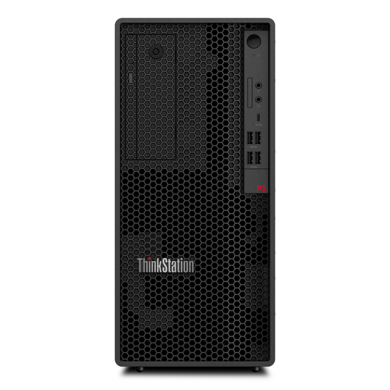 Lenovo ThinkStation P2 Tower Intel® Core™ i7 i7-14700 32 GB DDR5-SDRAM 1 TB SSD NVIDIA RTX A2000 Windows 11 Pro Workstation Blac
