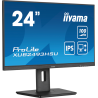 iiyama 24” IPS technology panel with USB hub and 100Hz refresh rate and 150mm height adjustable stand