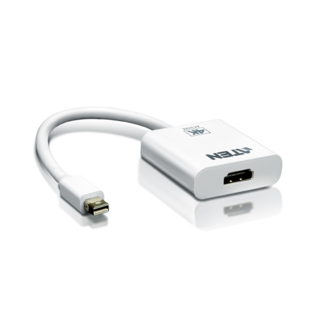 ATEN 4K Active mini DisplayPort to HDMI converter, 3D, up 3840 by 2160 @30Hz